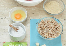 Nastavovaná sekaná s kroupami