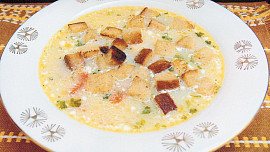 Smetanová rybí polévka z pangasia