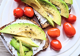 Snídaně s avokádem (vhodná pro diabetiky)