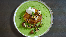 Bramborové rösti s koprovou omáčkou podle Marka Fichtnera