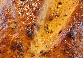 Domácí kmínový chleba