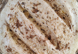 Domácí kmínový chleba