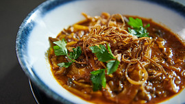 Guláš z hlívy podle Marka Fichtnera