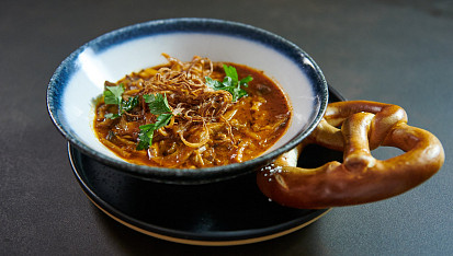 Guláš z hlívy podle Marka Fichtnera