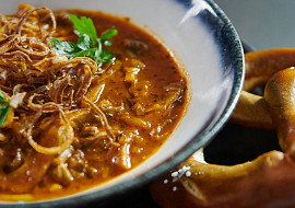 Guláš z hlívy podle Marka Fichtnera