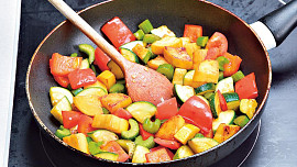 Krůtí kostky v bulguru