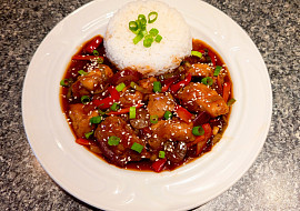 Sladkokyselé kuře po asijsku