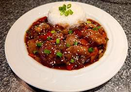 Sladkokyselé kuře po asijsku