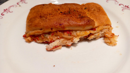 Kynutý slaný závin