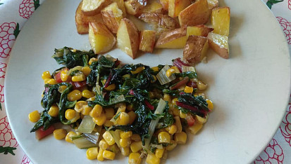 Mangold s kukuřicí