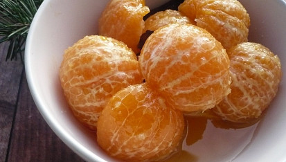 Novoroční kořeněné mandarinky