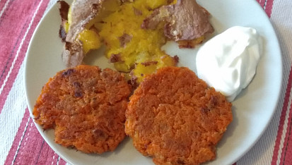 Smažené mrkvové karbanátky