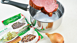 Uzená krkovice se švestkovou omáčkou