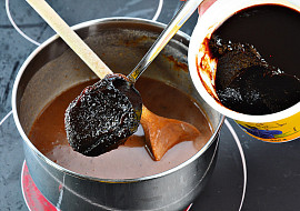 Uzená krkovice se švestkovou omáčkou