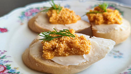 Domácí kaviár z kapřích jiker