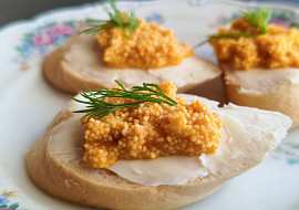 Domácí kaviár z kapřích jiker