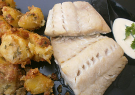 Treska s parmazánovými bramborami