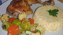 Kuřecí stehna v medu