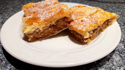 Opilé řezy z listového těsta