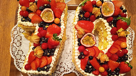 Ovocný dort - inspirace