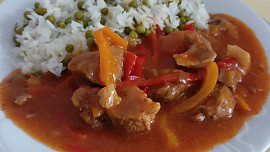 Vepřové  maso pečené v leču