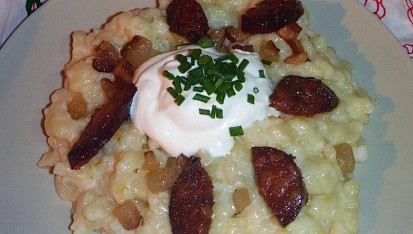 Brynzové halušky II