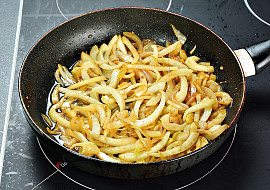 Hovězí roštěná s dušeným fenyklem