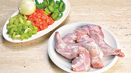 Králík s hořčičnou omáčkou