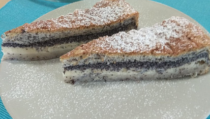 Makové řezy s podivným názvem Čuč na drát