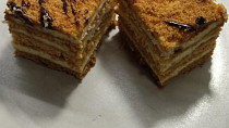 Sváteční medové řezy