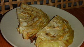 Pečené česnekové zelí