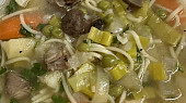 Hovězí polévka - přesnídávková