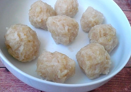 Jednoduché jablkové knedlíčky