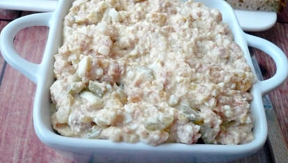 Pomazánka z vepřovky s vejcem