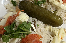 Rizoto z pečeného masa ♥️