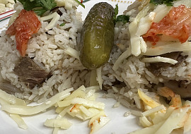 Rizoto z pečeného masa (Rizoto z pečeného masa ♥️)