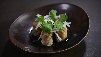 Smažené závitky podle Khanha Taa