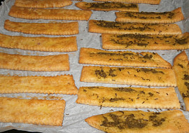 Tyčinky z bílého jogurtu