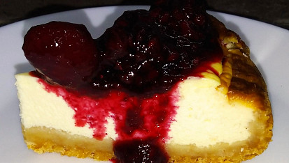 Výborný pečený cheesecake