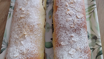 Kynutý makový závin, Jablečný a makový 😋