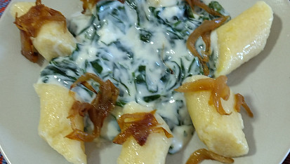 Omáčka s medvědím česnekem