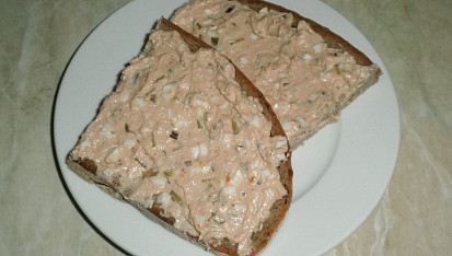 Paštiková pomazánka s vajíčkem, Paštiková pomazánka s vajíčkem