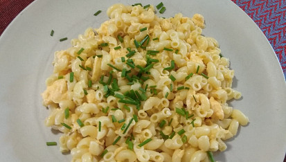 Těstoviny s vajíčkem