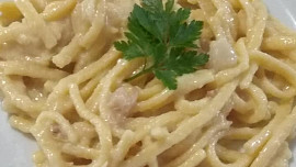 Tradiční špagety Carbonara