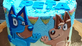 Dorty s různým zdobením