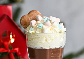 Krémová horká čokoláda