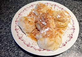 Jablečné šátečkové knedlíky