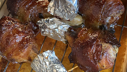 Kuřecí paličky ve slanině, Paličky ❤️