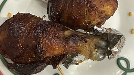 Kuřecí paličky ve slanině