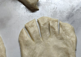 Nadýchané plněné rohlíčky